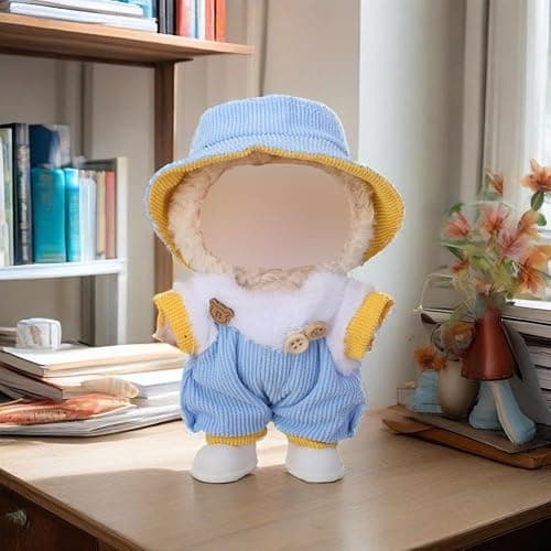 Clothes for 17 cm Dolls - 6 Set Clothes for 6.7 inch Doll, Premium Stylish Outfit with Accessories for Play & Display(No Doll (SET3) thumbnail 2