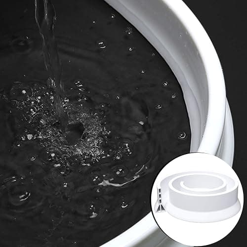 *BOUGHT* 3" High Shower Threshold Water Dam 74 IN Collapsible Shower Water Splash Guard for Curbless Shower Threshold Barrier Water Stopper for Wet and Dry Separation Bathroom and Kitchen (White) thumbnail 9