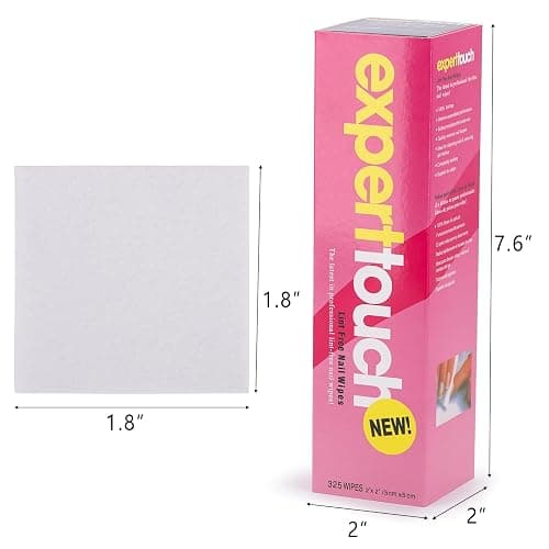 620 Pcs Non Lint Nail Wipes Cotton Pads and 20 Pcs Reusable Nail Soak Off Clips Plastic Nail Soaking Clips Toenail and Finger Gel Nail Polish Remover Wrap Tool thumbnail 2