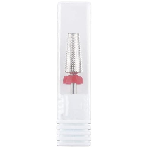 PANA Nail Carbide 5 in 1 Bit - Two Way Rotate use for Both Left and Right Handed - Fast Remove Acrylic or Hard Gel - 3/32" Shank - Manicure, Nail Art, Drill Machine (Fine - F, Silver) thumbnail 8