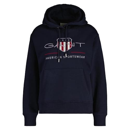 GANT Damen Archive Shield Hoodie Kapuzenpullover - Image 1