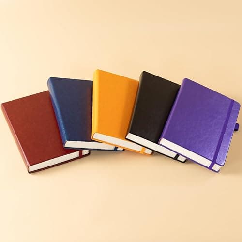 FOCUS DAY Lined Journal Notebook for Women/Men Writing Work, 320 Pages Hardcover Pink Leather Daily Diary Journals Note book College Ruled for Note Taking, A5 (5.7'' X 8.4'') thumbnail 7
