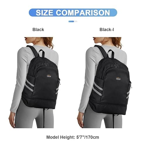 coofay Gym Backpack For Women Waterproof Sports Backpack With Shoe Compartment Lightweight Travel Backpacks Small Gym Bag Dance Volleyball Backpacks thumbnail 7