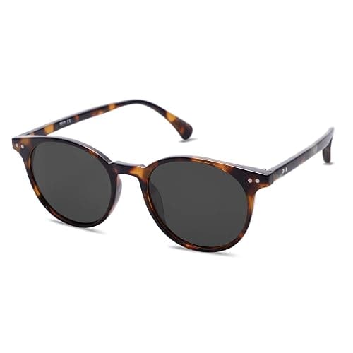 SOJOS Small Round Classic Polarized Sunglasses for Women Men Vintage Style UV400 Lens MAY SJ2113 - Image 1