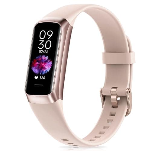 Fitness Tracker with Step Counter/Calories/Stopwatch, Activity Tracker, Health Tracker with Heart Rate Monitor, Sleep Tracker,1.10''AMOLED Touch Color Screen, Pedometer Watch for Women Men - Image 1