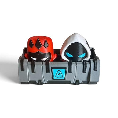 Video Game Inspired Sprite Figures, 2.5 Inch Kawaii Style Collectible Toy Set, Set of 2 Figures, Handmade Novelty Gag Gift (Sprite Extractor Crate Set) thumbnail 6