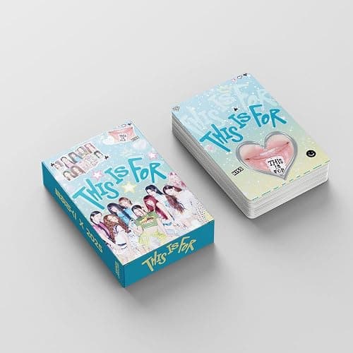 efoot Twice Photocards 2025 New Lomo Cards,Twice Cards for Gift and Fans Collection (55PCS-Blue) thumbnail 6