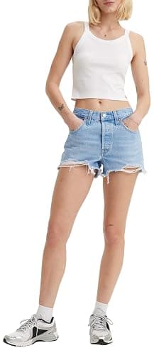 Levi's Women's 501 Original Denim Shorts - Image 1