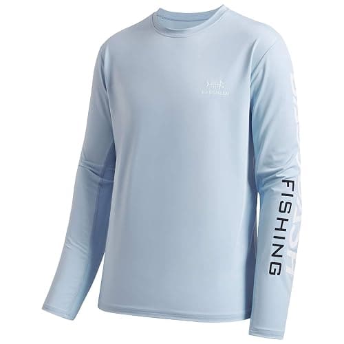 BASSDASH Fishing T Shirts for Men UV Sun Protection UPF 50+ Long Sleeve Tee T-Shirt - Image 1