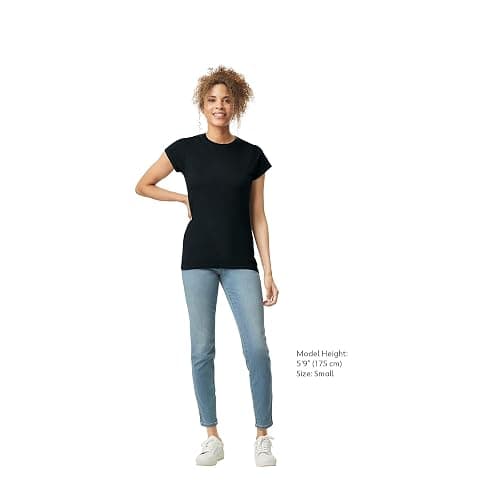 Gildan Womens Softstyle Cotton T-Shirt, Style G64000l, Multipack thumbnail 6