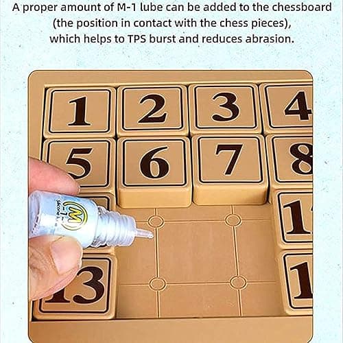 LiangCuber QY Toys 5x5 Klotski Puzzle Magnetic Sliding Number Puzzle ABS Brain Teasers Toy Tangram Jigsaw Intelligence (24-Digit Version) thumbnail 4