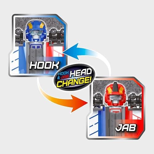 New TOBOT, TOBOT Twins, Youngtoys Transforming Collectible Vehicle to Robot, Heroes Animation Character Toys for Kids 4 and up Transform Toys Cars, Large Size Integration 10-inch thumbnail 5