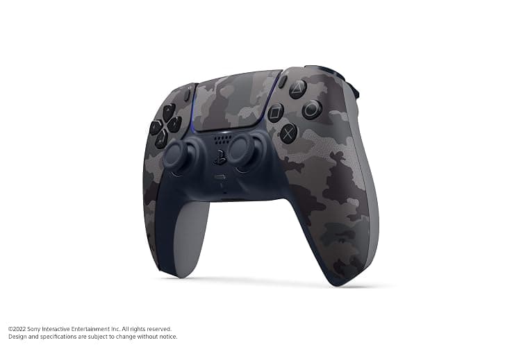 PlayStation Sony 5 DualSense Wireless Controller - Gray Camouflage (Renewed) thumbnail 11