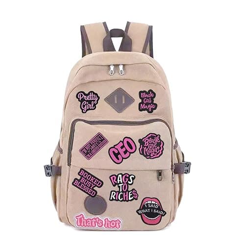 16 PCS Inspirational Phrase Iron On Patches for Girls Fashion Styles Embroidered Iron on Sew on Applique Stickers for Clothes,Jeans,Dress,Hat,Backpacks,Pants,DIY Decoration,Bags,Jackets,Vests thumbnail 9