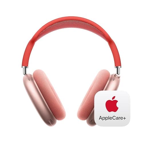 Apple AirPods Max Wireless Over-Ear Headphones with AppleCare+ (2 Years) - Pink - Image 1