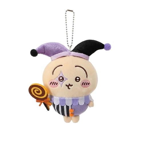 Chikawa Plush Keychain for Backpack, Kawaii Usagi Plush Keychain Accessories Purse Charm Pendant Gift for Women - Image 1