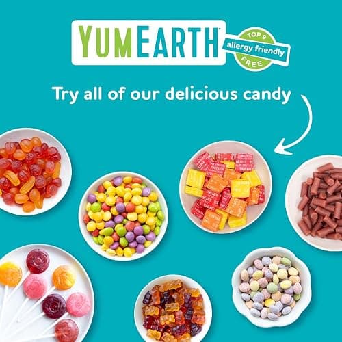 YumEarth Organic Chewys Fruit Flavored Candy Chews - Allergy Friendly, Gluten Free, Non-GMO, Vegan, No Artificial Dyes - Assorted Flavors, 7.5 oz. thumbnail 7