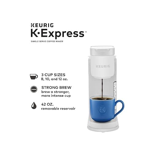 Keurig K-Express Coffee Maker, Single Serve K-Cup Pod Coffee Brewer, Warm Stone - Warm Stone thumbnail 3