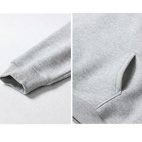 VFIVE UNFOUR 350gsm Thick Cotton Lined Hoodies Winter Oversized Blank Hoodies Warm Sweatshirts thumbnail 7