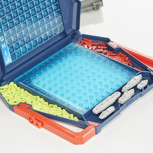 Hasbro Gaming Battleship Classic Board Game, Strategy Game For Kids Ages 7 and Up, Fun Kids Game For 2 Players, Multicolor thumbnail 5