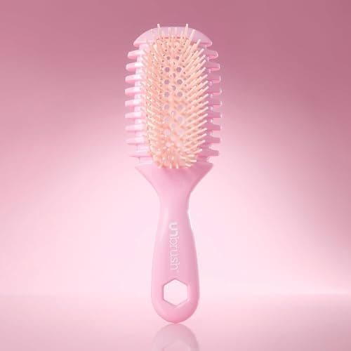 FHI Heat UNbrush Curl Detangling Brush for use on Wet Hair Only | DuoFlex Bristles & Style Curl Handle Wavy, Coily, or Curly Hair Brush for Gentle Detangling & Faster Styling thumbnail 8