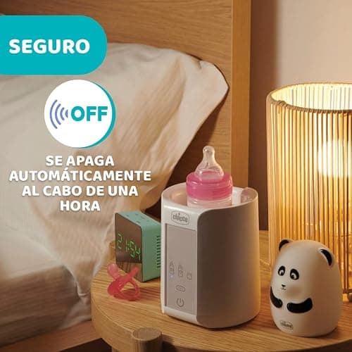 Chicco Calienta Biberones Doméstico, Calentador de Biberones con 2 Programas y Apagado Automático, Calienta a la Temperatura Ideal – Calentador de Alimentos para Bebés, Apto para Tarros, Blanco thumbnail 9
