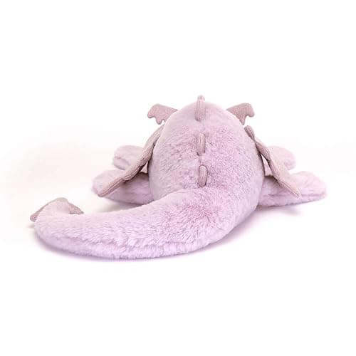 Jellycat Lavender Dragon Stuffed Animal, Large 19.5 inches - Mythical Plush Toy - Classic Children's Gift thumbnail 3