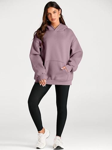 Trendy Queen Womens Oversized Hoodies Fleece Sweatshirts Fall Fashion Pullover Sweaters Winter Clothes thumbnail 5