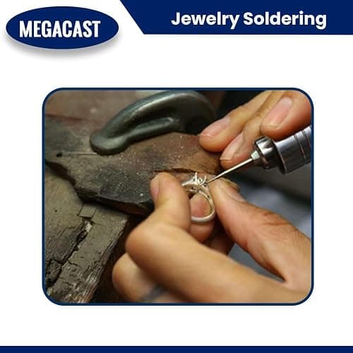 Aquiflux Self Pickling Flux for Precious Metals Gold Silver Jewelry and Hard Soldering 8 Oz Megacast (275 ml) thumbnail 7