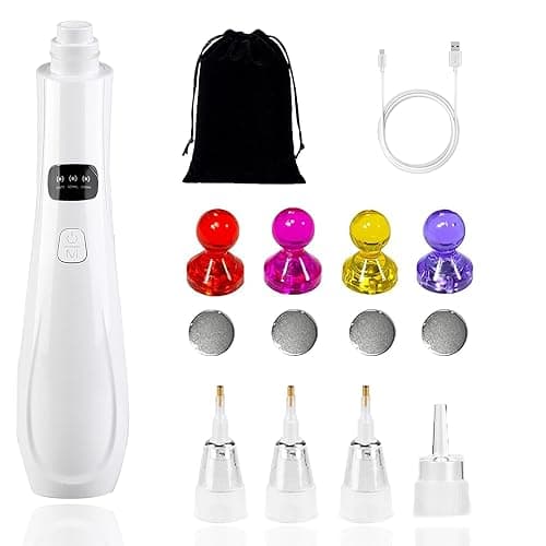 LevyPan Electric Diamond Painting Pen with Vacuum Pump, 3 Adjustable Suction Mode & Rechargeable, DIY Diamond Art Painting Accessories and Tools - White