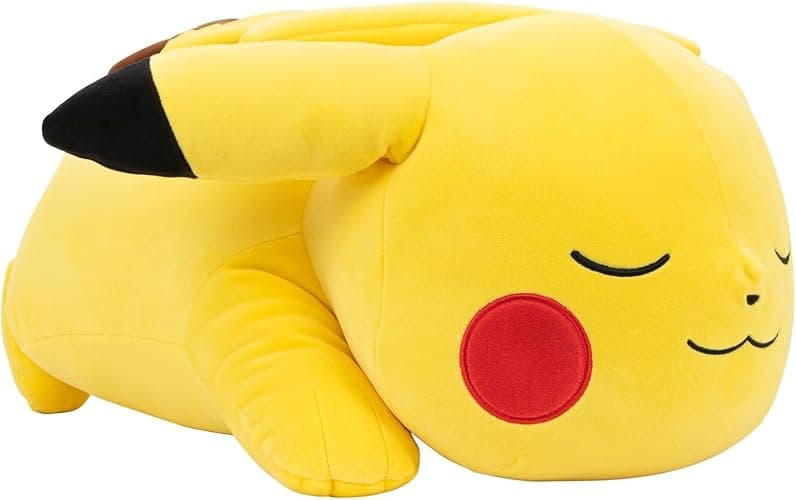 Pokémon Pikachu Sleeping Plush - 18-Inch Premium Plush in Sleeping Pose thumbnail 3