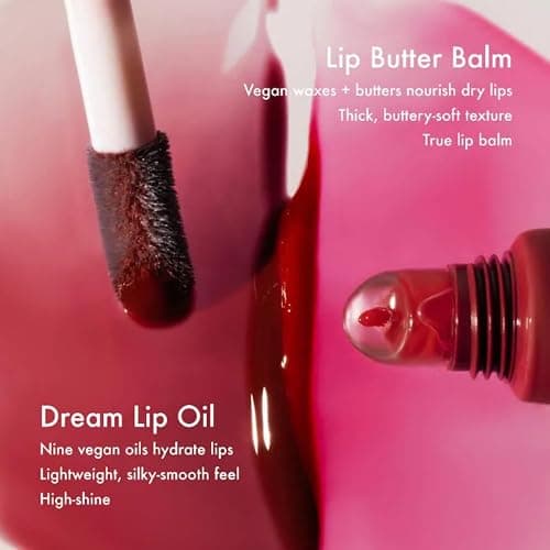 Summer Fridays Dream Lip Oil - Hydrating Tinted Lip Gloss Oil - Non-Sticky Formula with Skincare Benefits for Long-Lasting Softness + Shine - Effortless Beauty Gifts - Midnight Berry (0.15 Oz) thumbnail 7