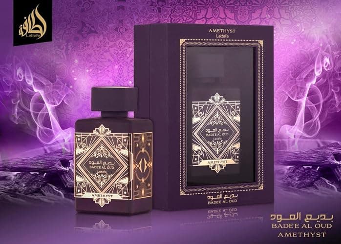 Amethyst Badee Al Oud Eau de Arabian Parfüm, 100 ml, Rosenduft, Vanille, Rose, Oud, verführerischer Duft zur Verführung der Sinne, für Damen thumbnail 5