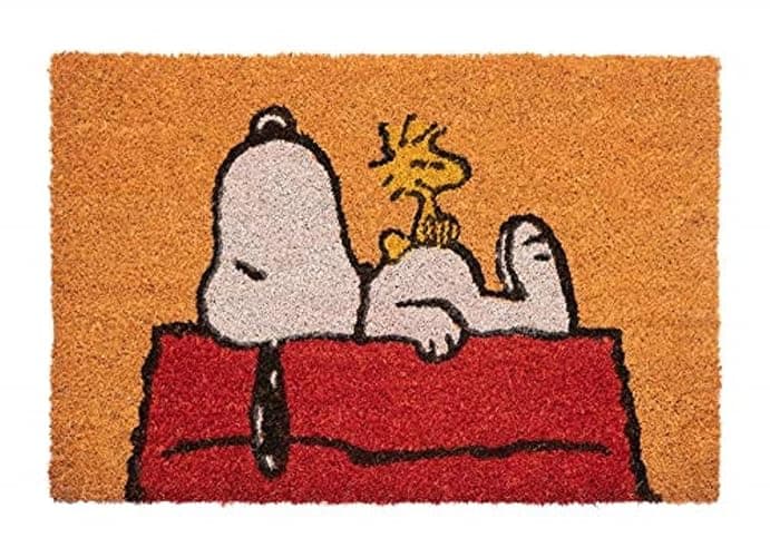 Grupo Erik - Paillasson Snoopy - Antidérapant et Fibre de Coco - 40 x 60 cm - Image 1