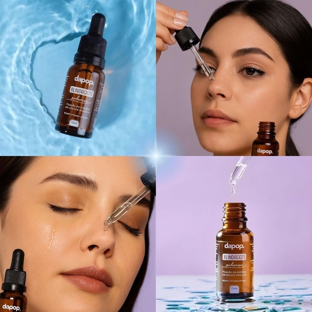 Fixador de Maquiagem Blindagem Poderosa Dapop 15ml - Longa Duração, Anti-Transferência, Maquiagem Profissional thumbnail 5