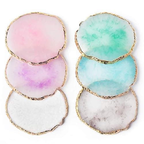 JASSINS Resin Nail Art Palette,Nail Art Painting Mixed Color Palette Gold Edge Nail Gel Color Makeup Display Board (Blue) - 4# Blue thumbnail 6