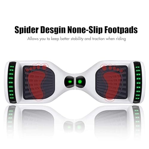 LIEAGLE Hoverboard, 6.5" Self Balancing Scooter Hover Board with Bluetooth Wheels LED Lights for Kids Adults thumbnail 5