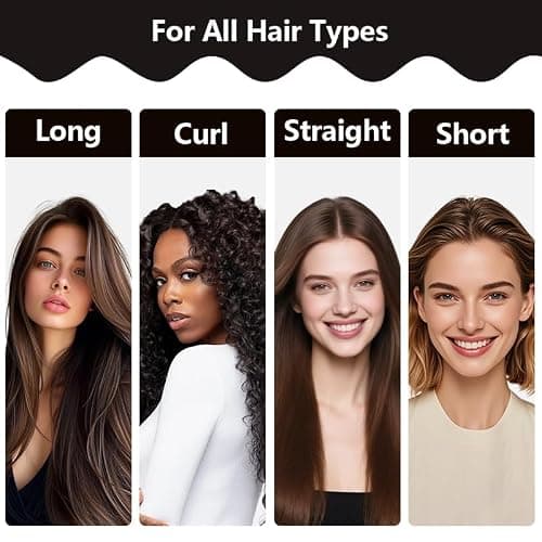 Heatless Curls Overnight Set of 3 with 1 Scarf - Heatless Hair Curler, Overnight Blowout Rods for Blowout Look Long Hair (Pink) thumbnail 6