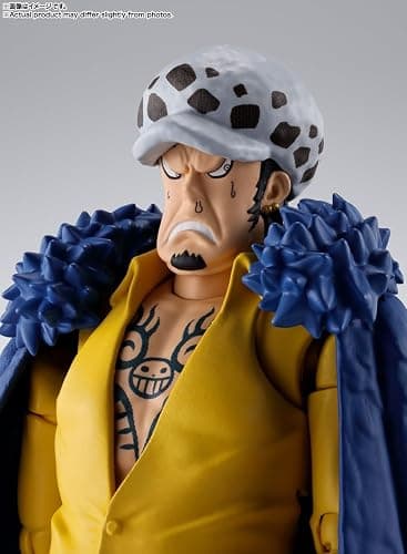 TAMASHII NATIONS - One Piece - Trafalgar Law -The Raid on Onigashima- S.H.Figuarts Action Figure | One Piece 6 Inch Action Figure S.H. Figuarts - Trafalgar Law thumbnail 10