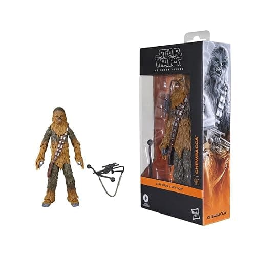 Star Wars The Black Series Chewbacca, A New Hope Premium Collectible 15-cm Action Figure - Image 1