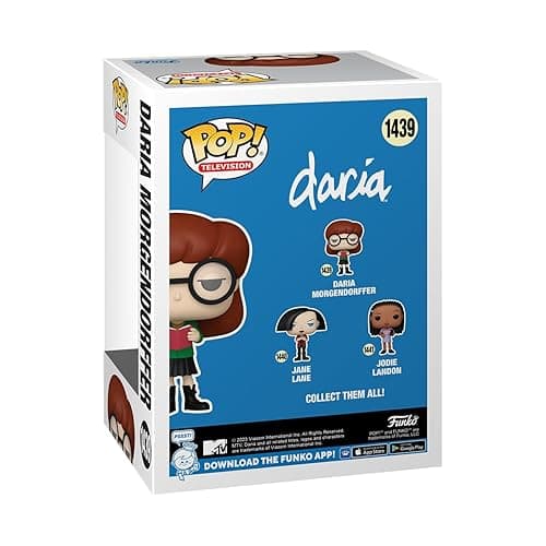 Funko POP! TV: Daria: Daria Morgendorffer - 1/6 Odds for Rare Chase Variant - Collectable Vinyl Figure - Gift Idea - Official Merchandise - for Kids & Adults - TV Fans - Model Figure for Collectors thumbnail 4