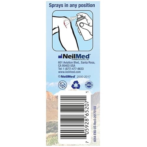 NeilMed Neilcleanse Wound Wash Antiseptic Sterile Saline, 75 mL thumbnail 5