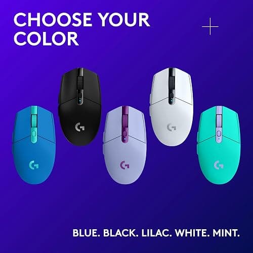 Logitech G305 Lightspeed Wireless Gaming Mouse - White | 12,000 DPI, Lightweight, 6 Programmable Buttons, 250h Battery, On-Board Memory, Compatible with PC and Mac thumbnail 8