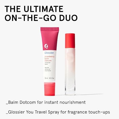 Glossier Balm Dotcom Lip Balm & Universal Salve, Strawberry Jammy Pink Tint | Up to 12-Hour Moisture, Nourishes Dry Cuticles & Skin, Antioxidant-Rich Lanolin, Beeswax & Castor Oil, Cruelty-Free thumbnail 9