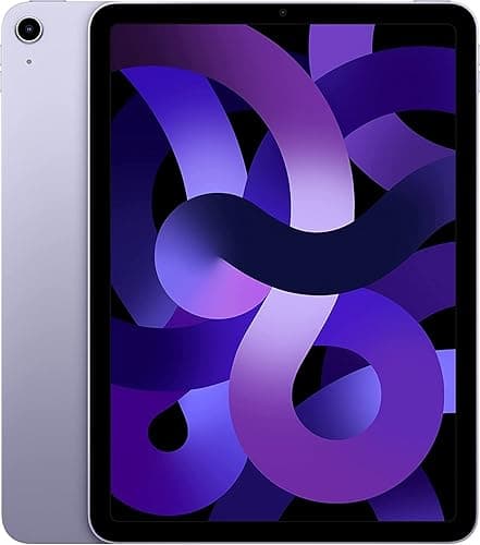 (Refurbished) Apple Early 2022 iPad Air, 10.9-inch, Wi Fi, 64GB, Purple - WiFi - Purple - 64 GB