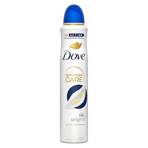 Dove Advanced Care Original Women's Antiperspirant Deodorant Spray for 72 hour protection against sweat and odour with Pro-Ceramide technology 200 ml - Image 1