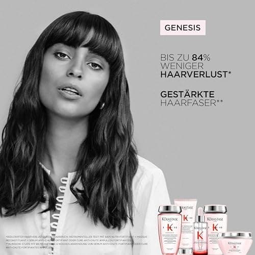 Kérastase, Genesis, Pflegeroutine mit Shampoo, Haarspülung & Hitzeschutzspray, Probierset für feines und brüchiges Haar, Gegen Haarverlust und Haarbruch thumbnail 4