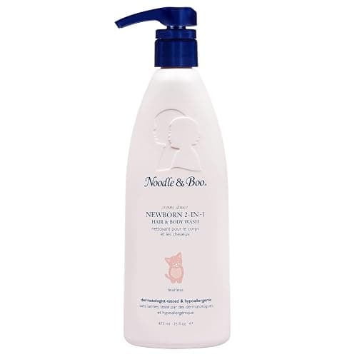 Noodle & Boo Newborn 2-in-1 Baby Shampoo and Body Wash, Tear-Free, Hypoallergenic, Baby Bath Essentials, Moisturizing, pH-Balanced, Vitamin-Enriched, Pediatrician-Tested - Image 1