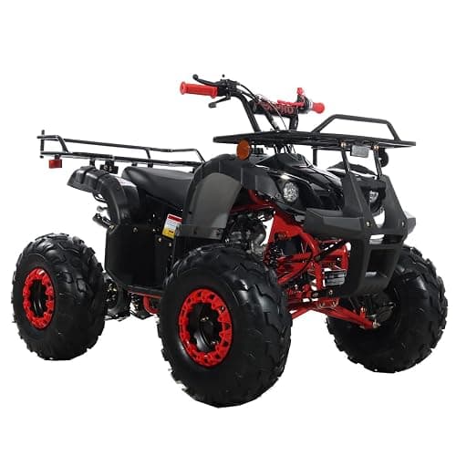X-PRO 125cc ATV 4 Wheels Quad 125 ATV Quads with LED Lights, Big 19"/18" Tires!(Black, Factory Package) thumbnail 4