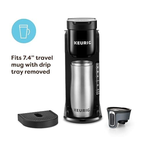 Keurig K-Express Single Serve K-Cup Pod Coffee Maker, 3 Brew Sizes, Strong Button Feature, 42oz Removable Reservoir, Black thumbnail 6